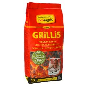 proFagus GRiLLiS Grillbriketts holzkohle grill
