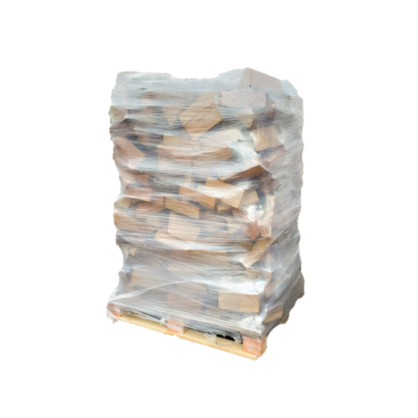 Bündel trockenes Brennholz Trockner