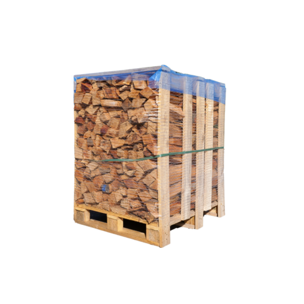 1st Palette von trockenem Brennholz Trockner 40cm